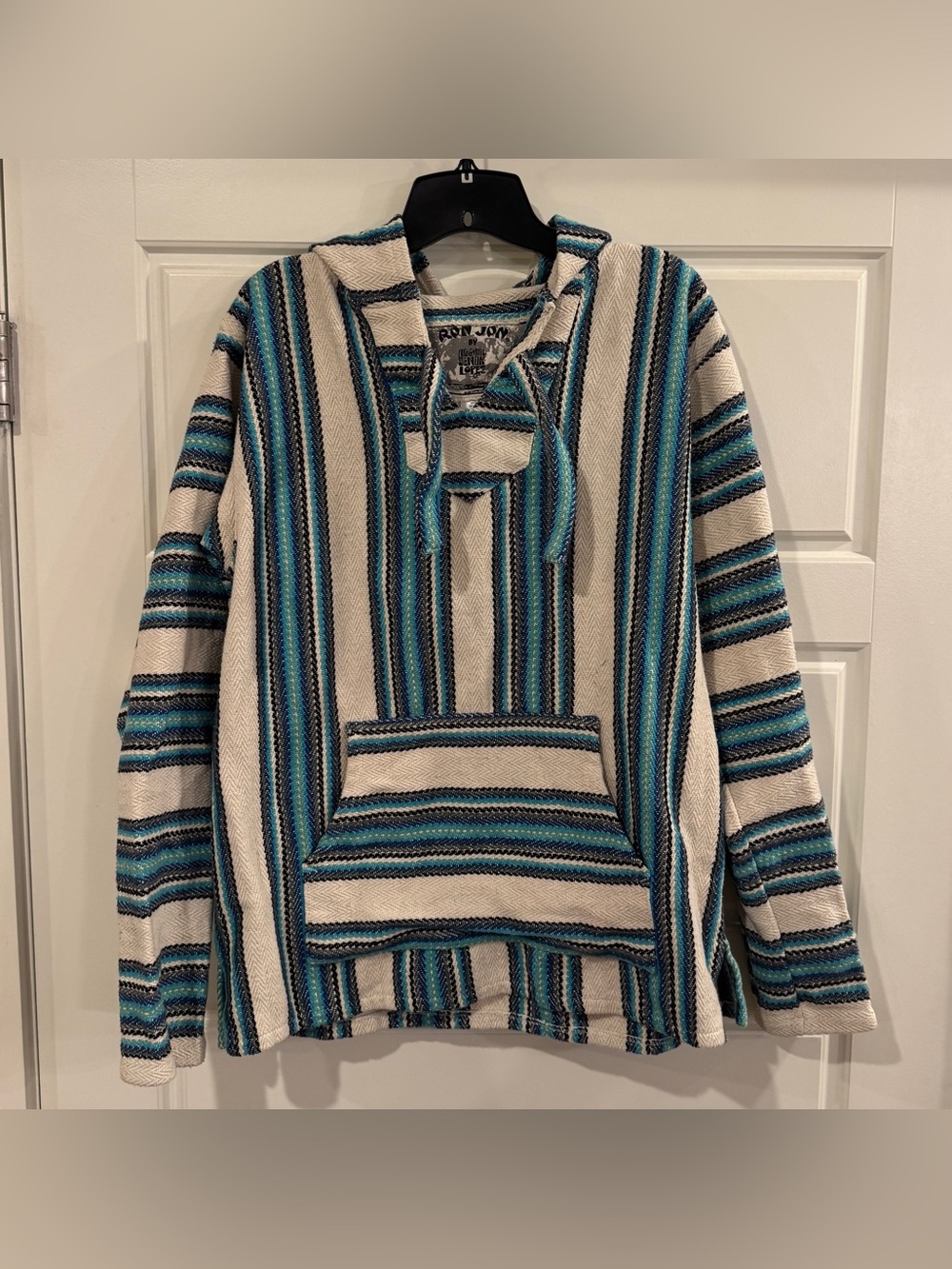 Ron Jon Senór Lopez Baja Hoodie Chimi Blue Men’s Size Large